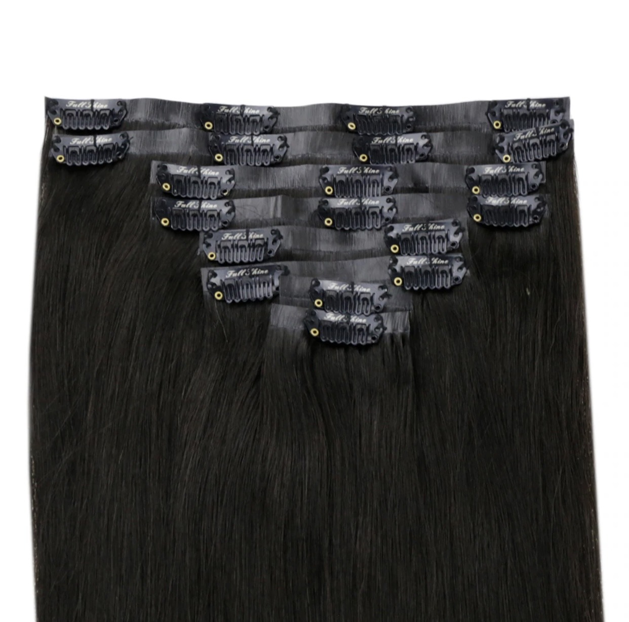 SEAMLESS CLIP-IN 8PCS (SILKY STRAIGHT)